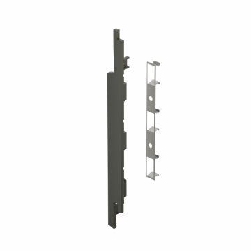 Eindkap+connector rechts voor 2815 (5st) - Basaltgrijs classic nerf