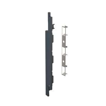 Eindkap+connector rechts voor 2815 (5st) - Monumentenblauw classic nerf