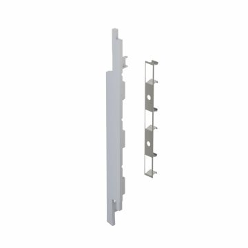 Eindkap+connector rechts voor 2815 (5st) - Wit eiken