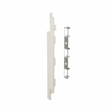 Eindkap+connector rechts voor 2815 (5st) - Wit classic nerf