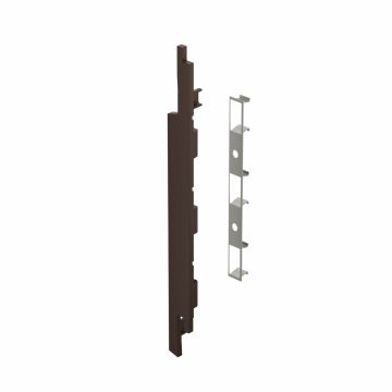 Eindkap+connector rechts voor 2815 (5st) - Donkerbruin classic nerf