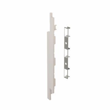 Eindkap+connector rechts voor 2815 (5st) - Creme classic nerf
