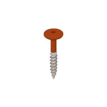 Torx schroef 32mm rvs V2A 100st - Steenrood
