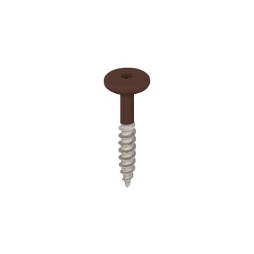Torx schroef 32mm rvs V2A 100st - Bruin eiken