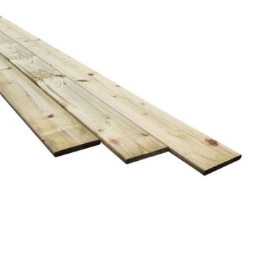 Tuinplank Schuttingplank geïmpregneerd 16x140x3600mm