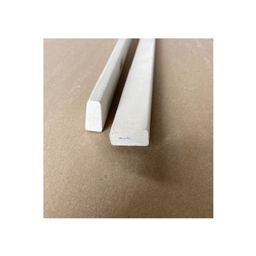 LWK: Meranti Glaslat A1 15x28x2750 mm, wit gegrond - Hout en Bouwmaterialen - 2023