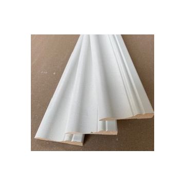 LWK: MDF Deurlijst Nouveau Blanc 12x70x2440 mm FSC, wit voorgelakt - Hout en Bouwmaterialen - 2023