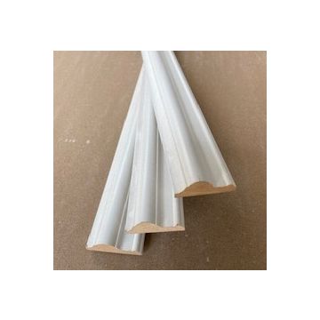 LWK: MDF Sierlijst 16x45x2440 mm FSC, wit voorgelakt - Hout en Bouwmaterialen - 2023