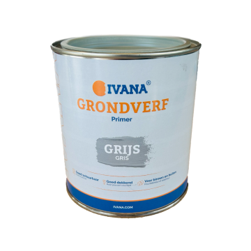 Ivana grondverf grijs 1 liter