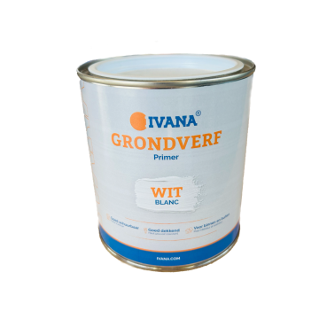 Ivana grondverf wit 1 liter
