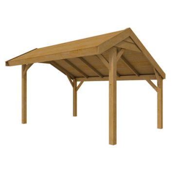 Kapschuur Comfort 400x250cm groen geïmpregneerd