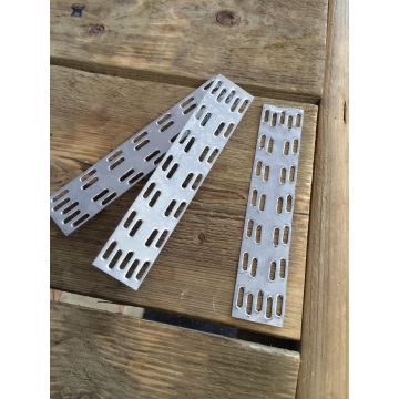 Kramplaat 17,5 x 3,5 cm per stuk - Hout en Bouwmaterialen - 2023