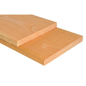Proefstukje lariks plank