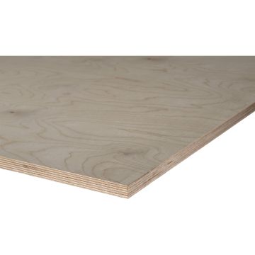 Multiplex berken 2500x1250mm 15mm - houten platen BB/BB