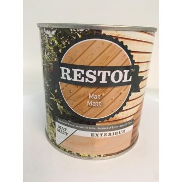 Restol Mat Naturel UV Extra 0,75L - Hout en Bouwmaterialen - 2023