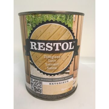 Restol Houtolie Zijdeglans 1L Naturel UV Extra - Hout en Bouwmaterialen - 2023