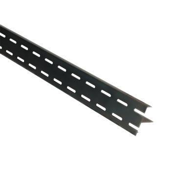 Onder-ventilatieprofiel Aluminium Zwart 2900mm