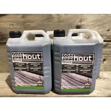 Voordeelverpakking impregneervloeistof Old Look grijs 4x5 liter