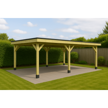 HBM Douglas Overkapping - aan huis of vrijstaand - 500x300 cm - Groen