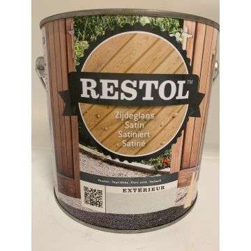 Restol Houtolie Zijdeglans 2,5L Parelwit - Hout en Bouwmaterialen - 2023