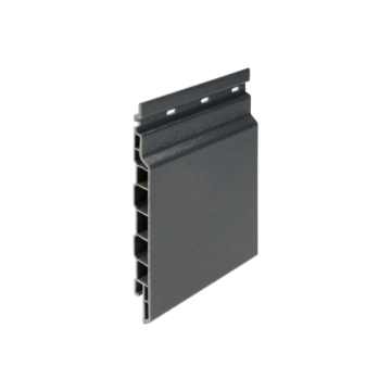 Keralit sponningdeel antraciet - Classic (met houtnerf) 143x6000mm 