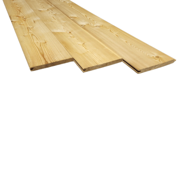 Siberisch lariks vellingdeel 19x196x4000mm