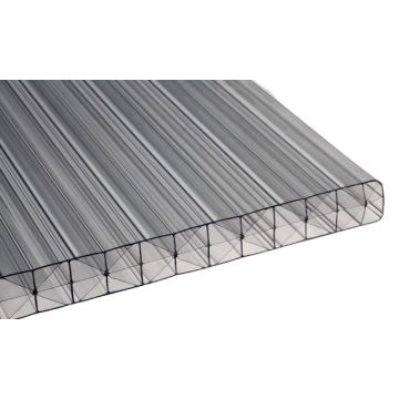 smokey grey kanaalplaat polycarbonaat