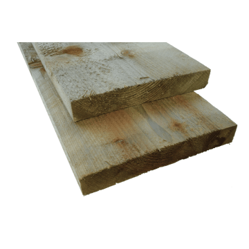 Proefstukje Steigerhout Groen 30x195mm