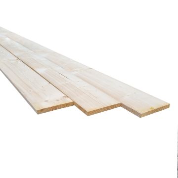 Steigerplank gedroogd 20x200x3000 mm