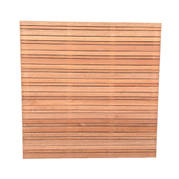 Tuinscherm Hardhout Trendy Keruing premium KD 1800x1800