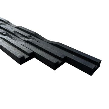 Vuren ventilatielat zwart geïmpregneerd 21x45x4200mm