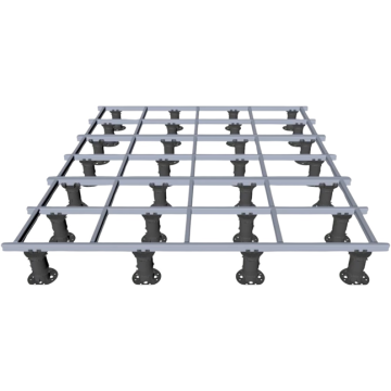 Verstelbare Vlonderdragers + Aluminium Frame (per m2)