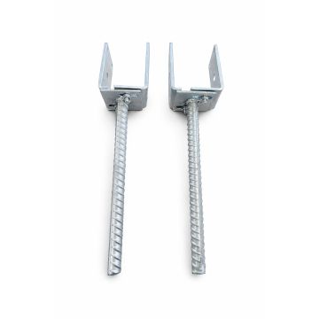 Verstelbare pergoladrager verzinkt 65 - 120 mm