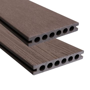 Vlonderplank Composiet Walnoot 22x140x2900 mm