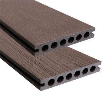 Vlonderplank Composiet Walnoot 22x140x2900 mm