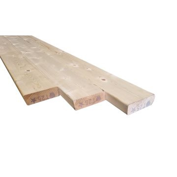 Vuren balk regel SLS CLS geschaafd 38x120x4200mm