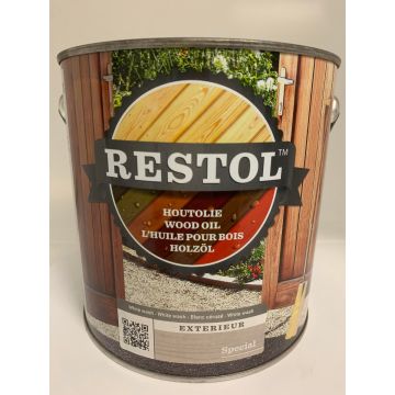 Restol Houtolie Zijdeglans 2,5L White Wash