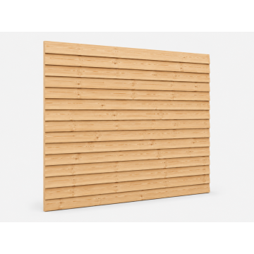 Achterwand overkapping blank