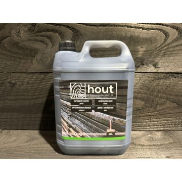 Impregneervloeistof zwart 5 liter