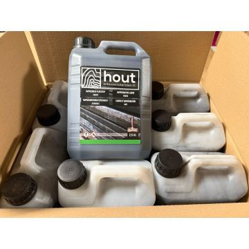 Voordeelverpakking impregneervloeistof zwart 8x2,5 liter