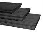 Douglas/Lariks halfhouts rabat zwart 18x195x3000 mm