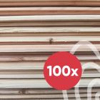 pakket Douglas/lariks vellingdelen 100 stuks