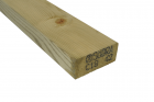 Vuren balk/regel - SLS/CLS geschaafd ronde hoek 38x140x3000mm geïmpregneerd