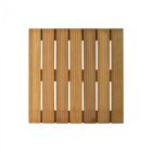 Tuintegel Bankirai 500x500 mm – Hardhout RVS geschroefd | Duurzaam & Stijlvol