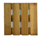 Tuintegel Bankirai 300x300 mm – Hardhout RVS geschroefd | Duurzaam & Stijlvol