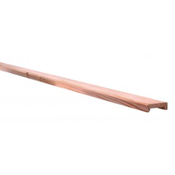 Douglas geschaafde afdeklat met sponning 28x85x1800mm