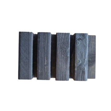 Deens rabat rhombusprofiel zwart gespoten 26x95x4200 mm