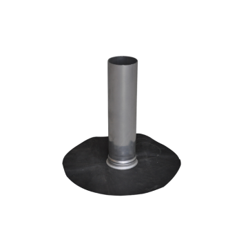 EPDM Aluminium onderuitloopbuis 75mm