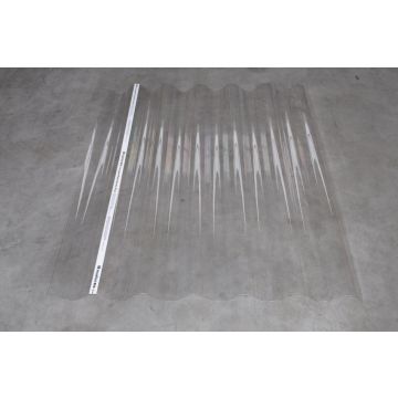 Polycarbonaat golfplaat glashelder 2750x1100 mm