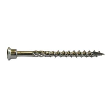 Vlonderschroef RVS 5.0x50mm 100st.